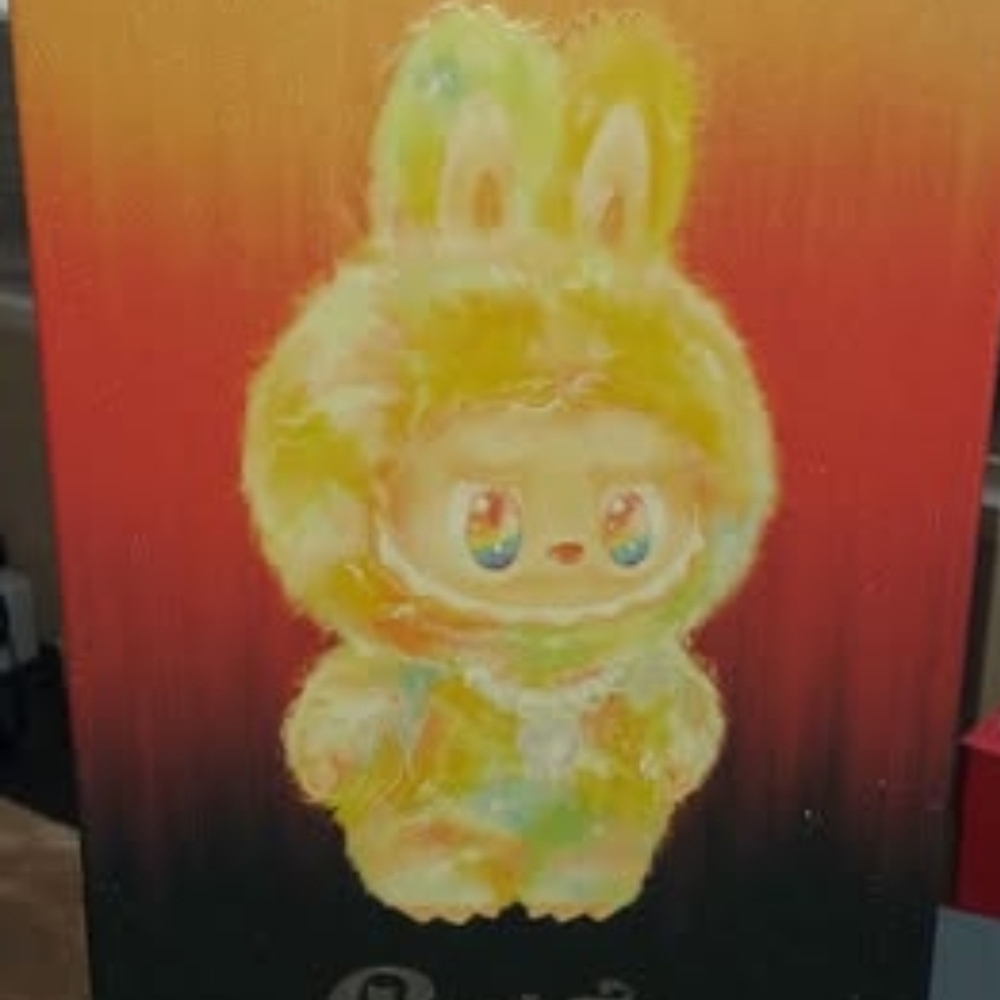 POP MART Labubu The Monsters Big Into Energy Rock the Universe Vinyl Plush Doll